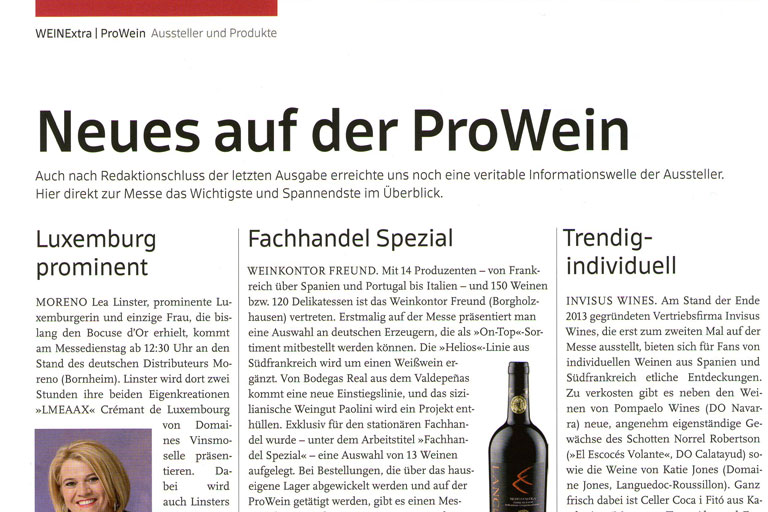 Prowein News